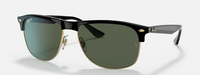 Ray-Ban RB4342 Lenses: Polarized Polarized Green Classic G-15  +  Frame: Black, 4342