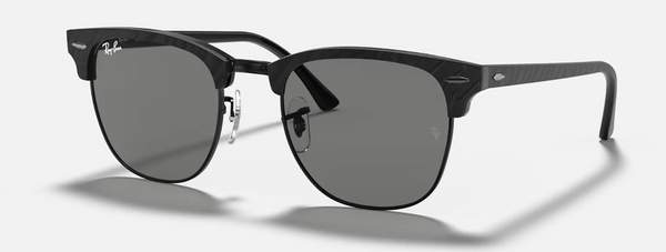 Ray-Ban CLUBMASTER MARBLE Lenses: Dark Grey Classic  +  Frame: Wrinkled Black 3016