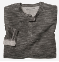 Johnston & Murphy Striated Knit Henley