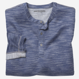 Johnston & Murphy Striated Knit Henley