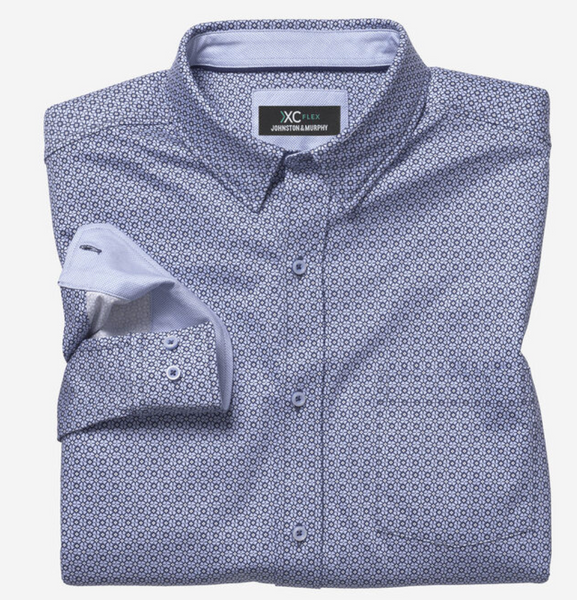 Johnston & Murphy XC Flex Stretch Cotton Shirt