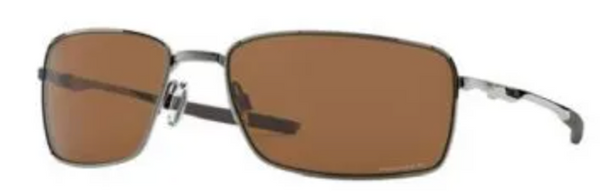 Oakley Square Wire Prizm Tungsten Polarized Lenses,  Tungsten Frame, 4075