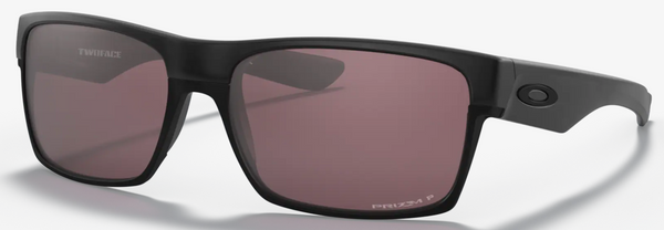 Oakley Two Face Prizm Daily Polarized Lenses,  Matte Black Frame, 9189