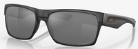 Oakley Two Face Prizm Black Polarized Lenses,  Matte Black Frame, 9198