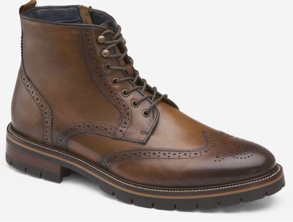 Johnston & Murphy Cody Wingtip Zip Boot, 20-5520