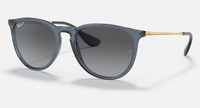 Ray-Ban Erika Transparent Blue  Grey Gradient Polar 4171