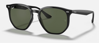 Ray-Ban RB4306 Lenses: Polarized Green Classic G-15  +  Frame: Black, 4306