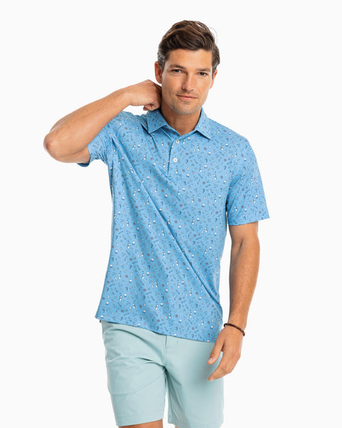 Southern Tide Summer Drinks Polo