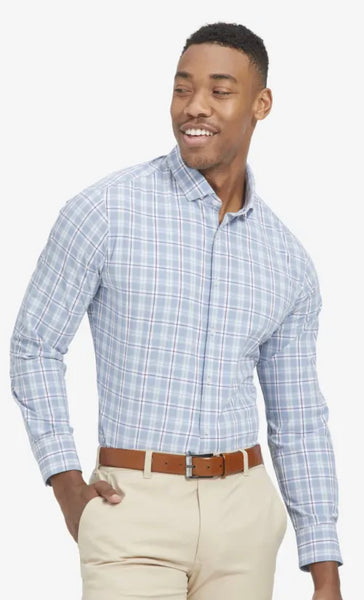 LEEWARD ANTIMICROBIAL DRESS SHIRT