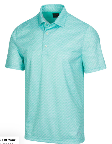 MICROLUX IRON PRINT POLO