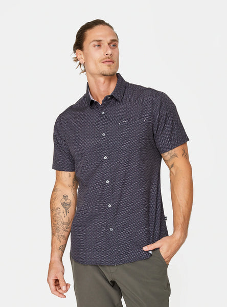 7 Diamonds Short Sleeve Shirt - Cosmic Empire