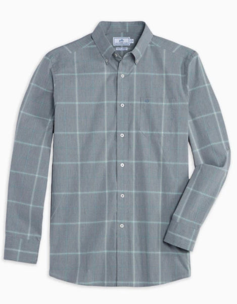 Southern Tide Coastal Passage Almaco Plaid Sport Shirt