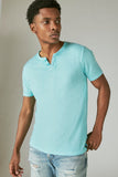 Lucky Brand Venice Burnout Notch Neck Tee