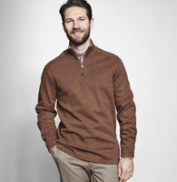 Johnston & Murphy Reversible quarter zip