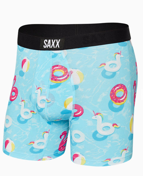 SAXX VIBE Boxer Brief / Pool Party- Blue