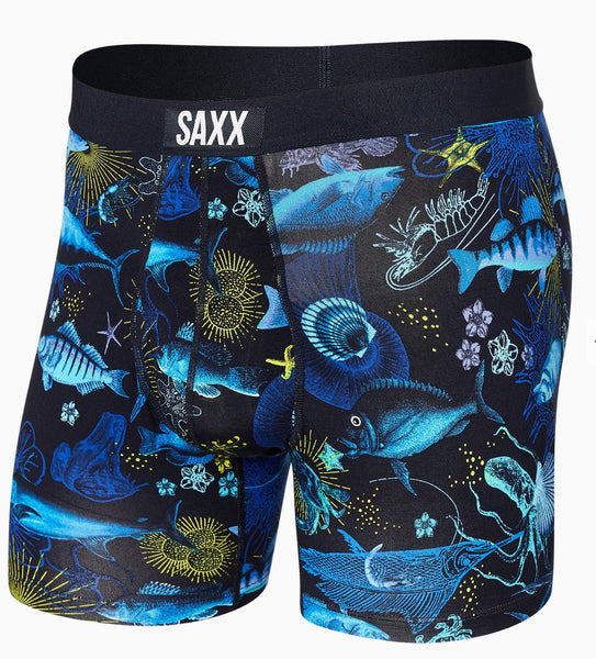 SAXX ULTRA Boxer Brief / Undersea Garden- Dark Ink