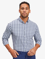 Mizzen + Main Blue Pink Multi Plaid