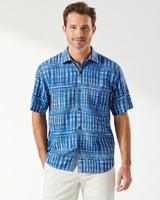 Tommy BAHAMA Daybreak Batik Silk Camp Shirt