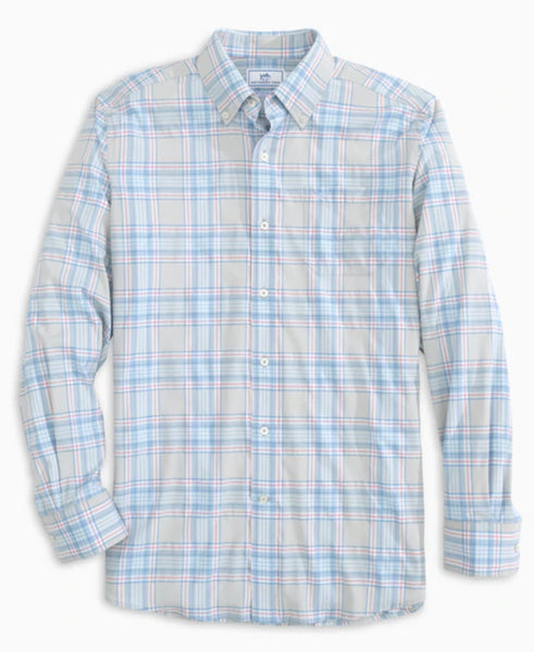 Southern Tide EDDISON PLAID INTERCOASTAL PERFORMANCE SPORT SHIRT