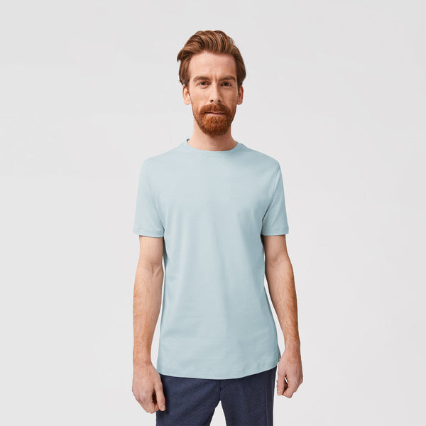 Robert Barakett Georgia T Shirt Blue Fog