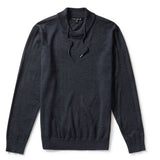 Robert Barakett, HARMIN CROSSOVER MOCK SWEATER, RB22133