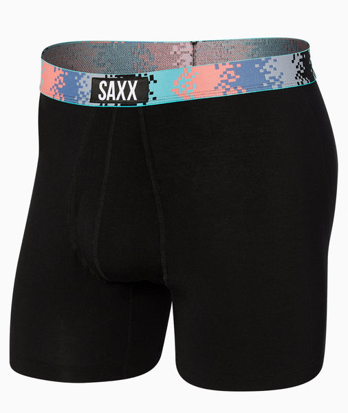 SAXX ULTRA Boxer Brief / Black/Tech Rec Wb