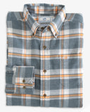 Southern Tide, Milton Plaid Intercoastal Flannel Sport Shirt, 9499