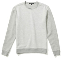 Robert Barakett Downton LS Crew Neck Light Grey