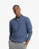 Southern Tide Backbarrier Heather Performance Quarter Zip Pullover