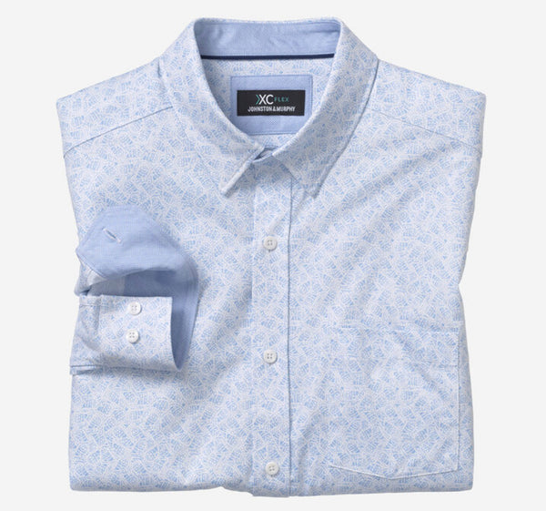 Johnston & Murphy XC Flex™ Stretch Long-Sleeve Shirt