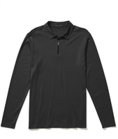 Robert Barakett Georgia LS Zip Polo