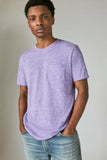 Lucky Brand Linen Pocket Crew