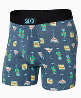 SAXX Boxer Brief / Nautical Nightcap- Blue