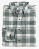 Southern Tide, Milton Plaid Intercoastal Flannel Sport Shirt, 9499