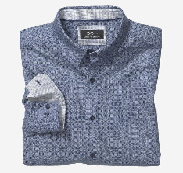 Johnston & Murphy XC Flex™ Stretch Long-Sleeve Shirt