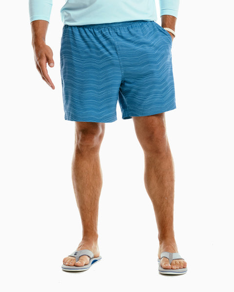 Southern Tide Striped Performance Shorts